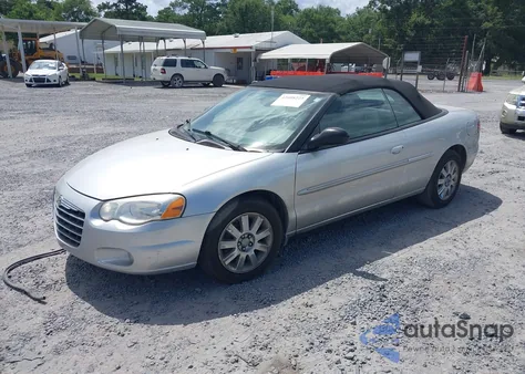2004 Chrysler Sebring Limited из США, поврежденный, VIN 1C3EL65R44N274290